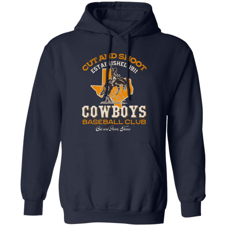 Cut and Shoot Cowboys Baseball Team Pullover Hoodie