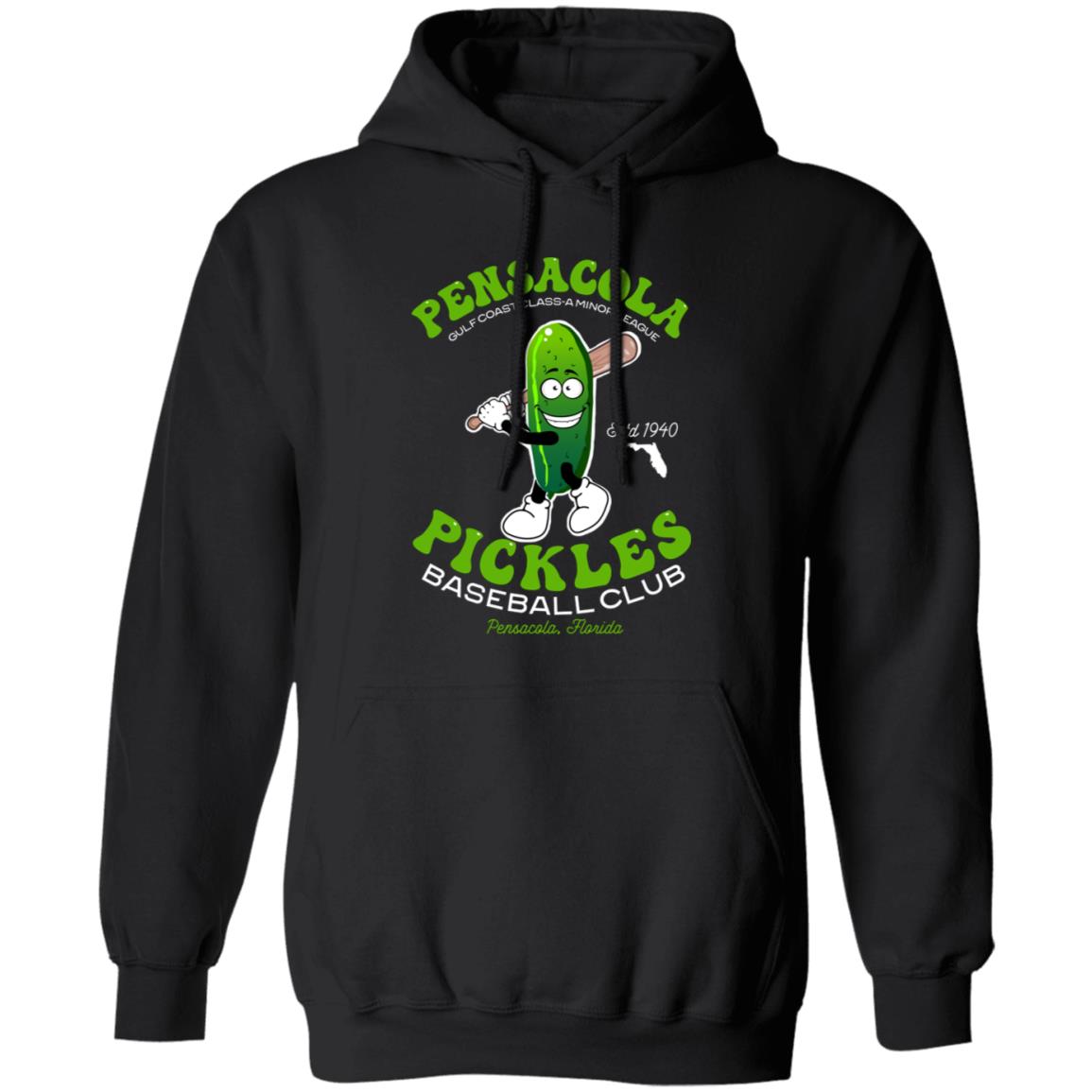 Pensacola Pickles Minor League Baseball Team Pullover Hoodie