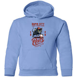 Rapid City Rats Retro Minor League Baseball Team-Youth Pullover Hoodie