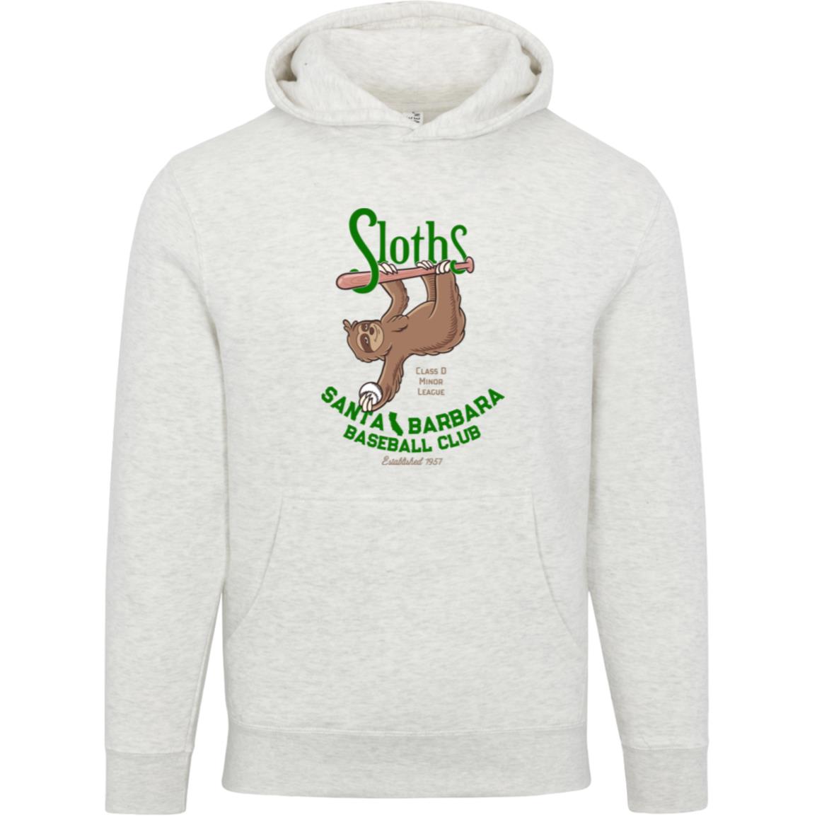 Santa Barbara Sloths Baseball Team Unisex Luxury Hoodie