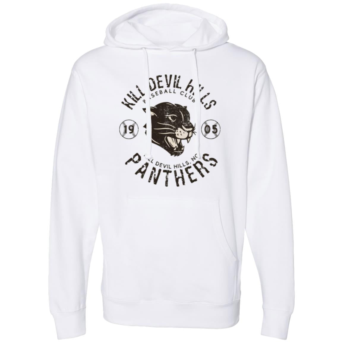 Kill Devil Hills Panthers Retro Minor League Baseball Team-Unisex Hoodie