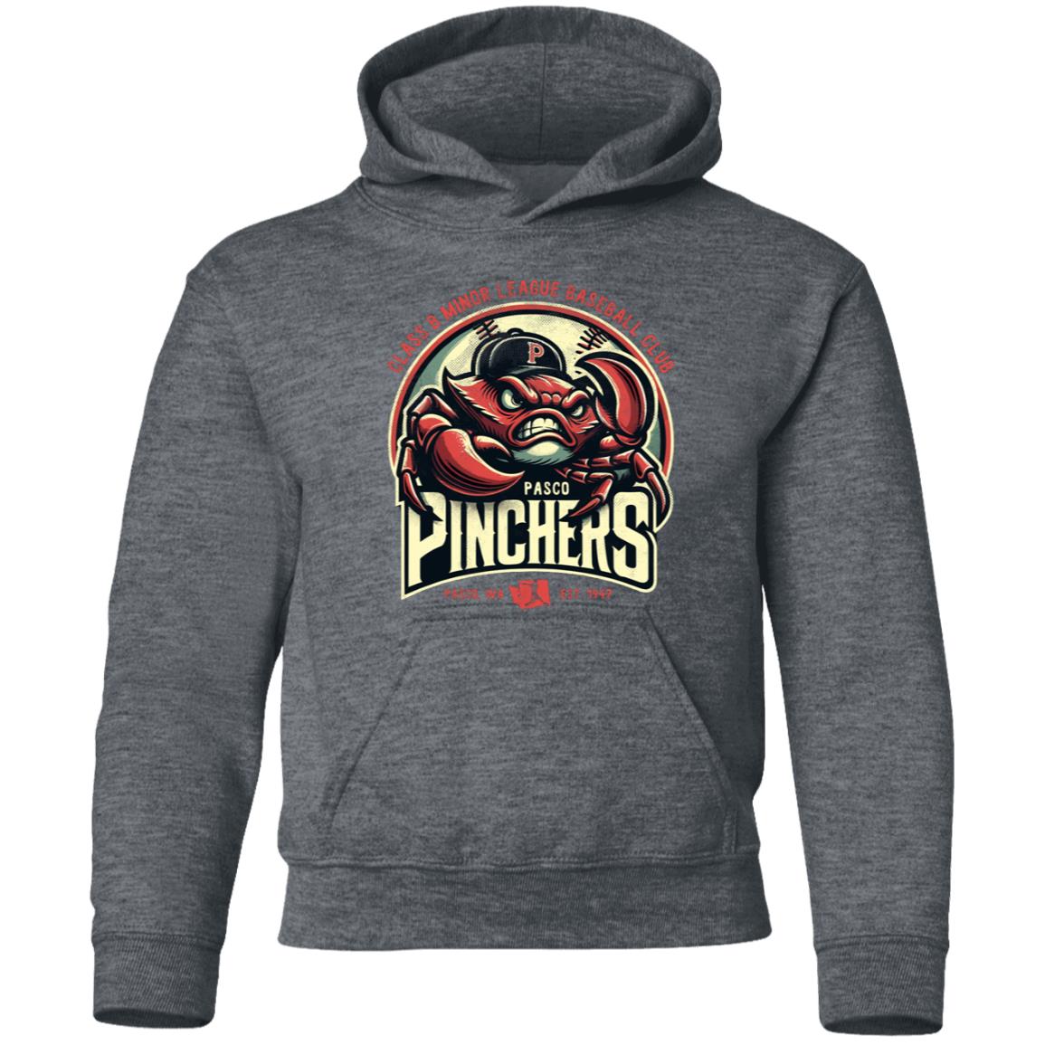 Paco Pinchers Retro Minor League Baseball Team Youth Pullover Hoodie