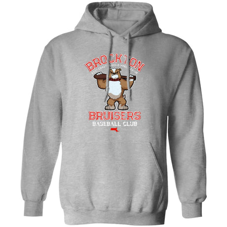 Brockton Bruisers Retro Minor League Baseball Team Pullover Hoodie