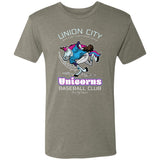 Union City Unicorns Minor League Baseball Team Triblend T-Shirt