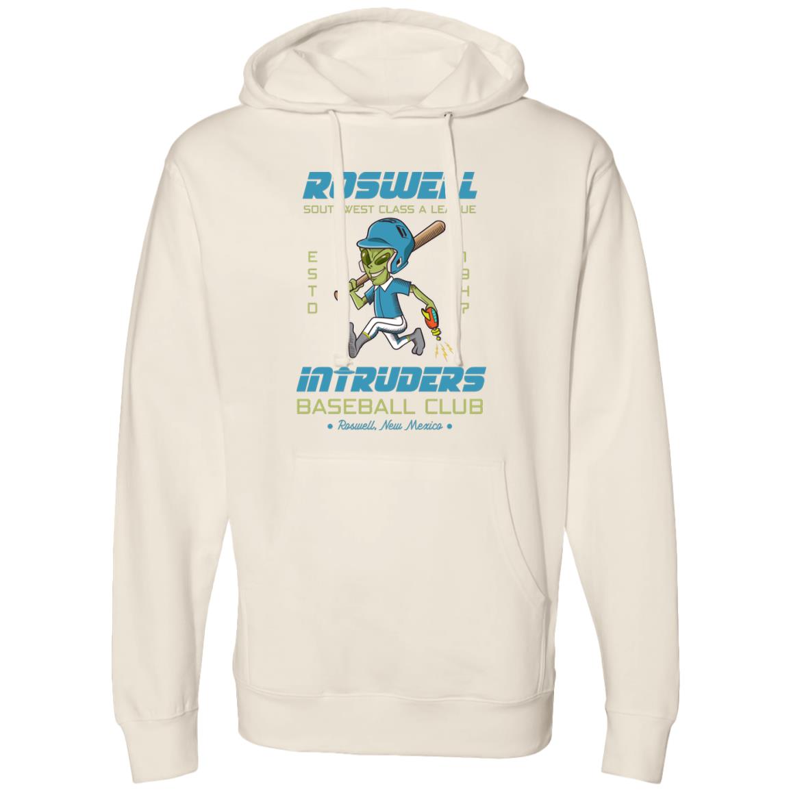 Roswell Intruders Retro Minor League Baseball Team-Unisex Hoodie