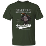 Seattle Silverbacks Retro Minor League Baseball Team Youth  Cotton T-Shirt