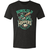 Honolulu Hoppers Minor League Baseball Team Triblend T-Shirt