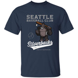 Seattle Silverbacks Retro Minor League Baseball Team Youth  Cotton T-Shirt