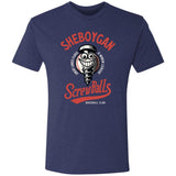 Sheboygan Screwballs Baseball Team Triblend T-Shirt