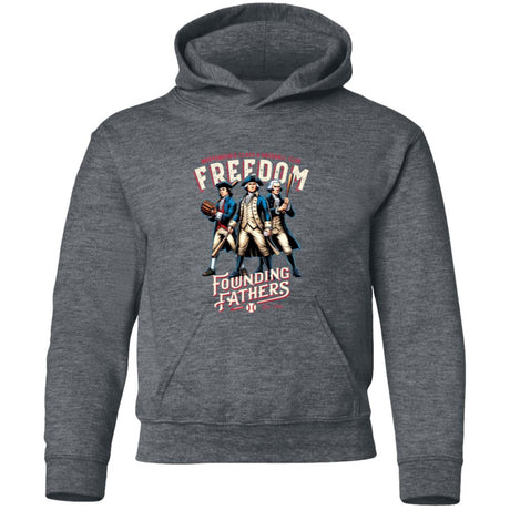 Freedom Founding Fathers Retro Minor League Baseball Team-Youth Pullover Hoodie