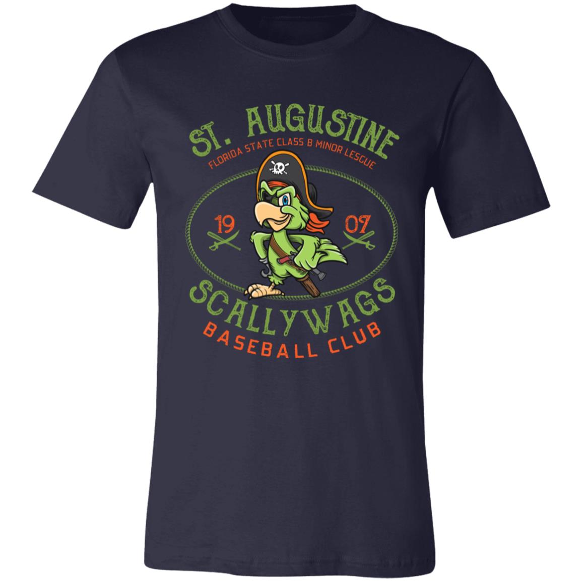 St. Augustine Scallywags Baseball Team T-Shirt