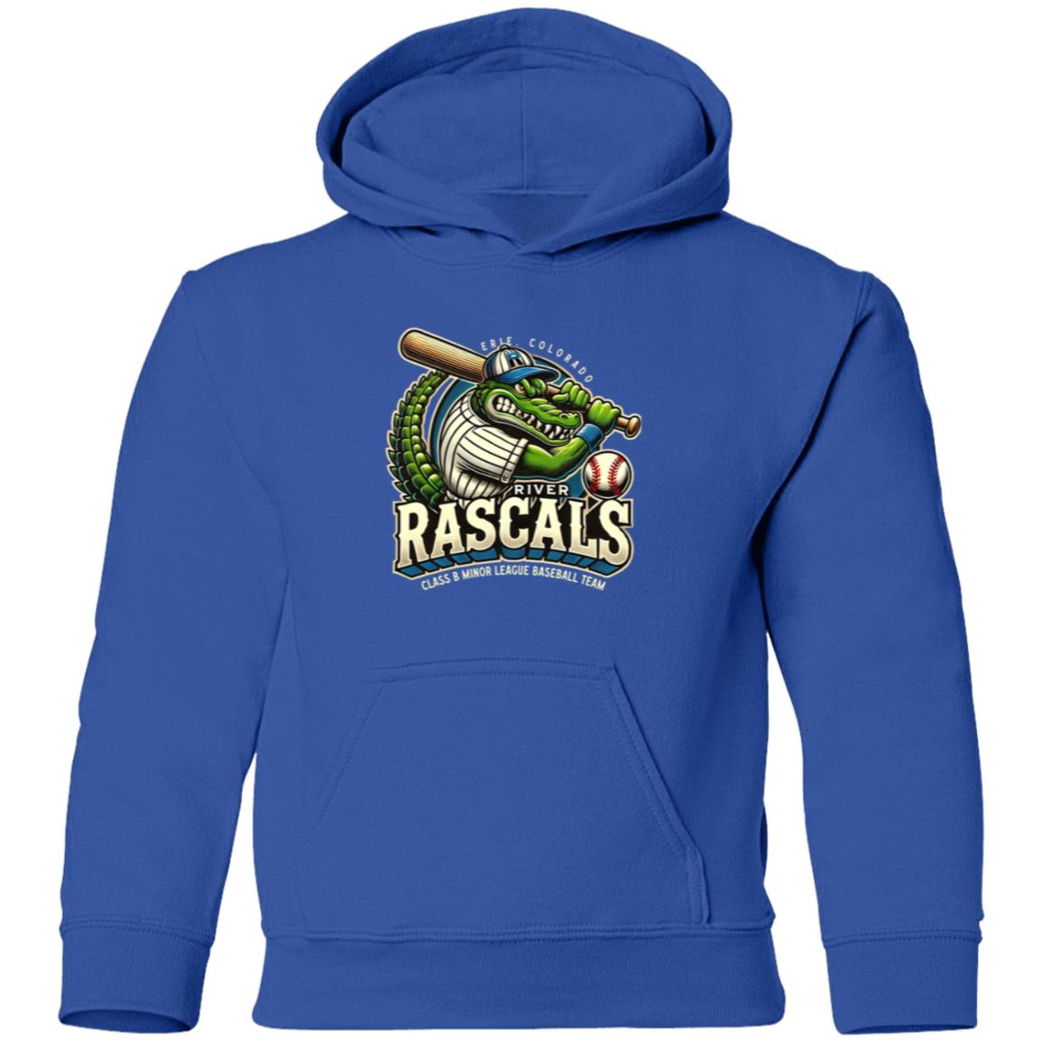 Erie River Rascals Minor League Baseball Team Youth Pullover Hoodie