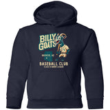 Buckeye Billy Goats Retro Minor League Baseball Team-Youth Pullover Hoodie