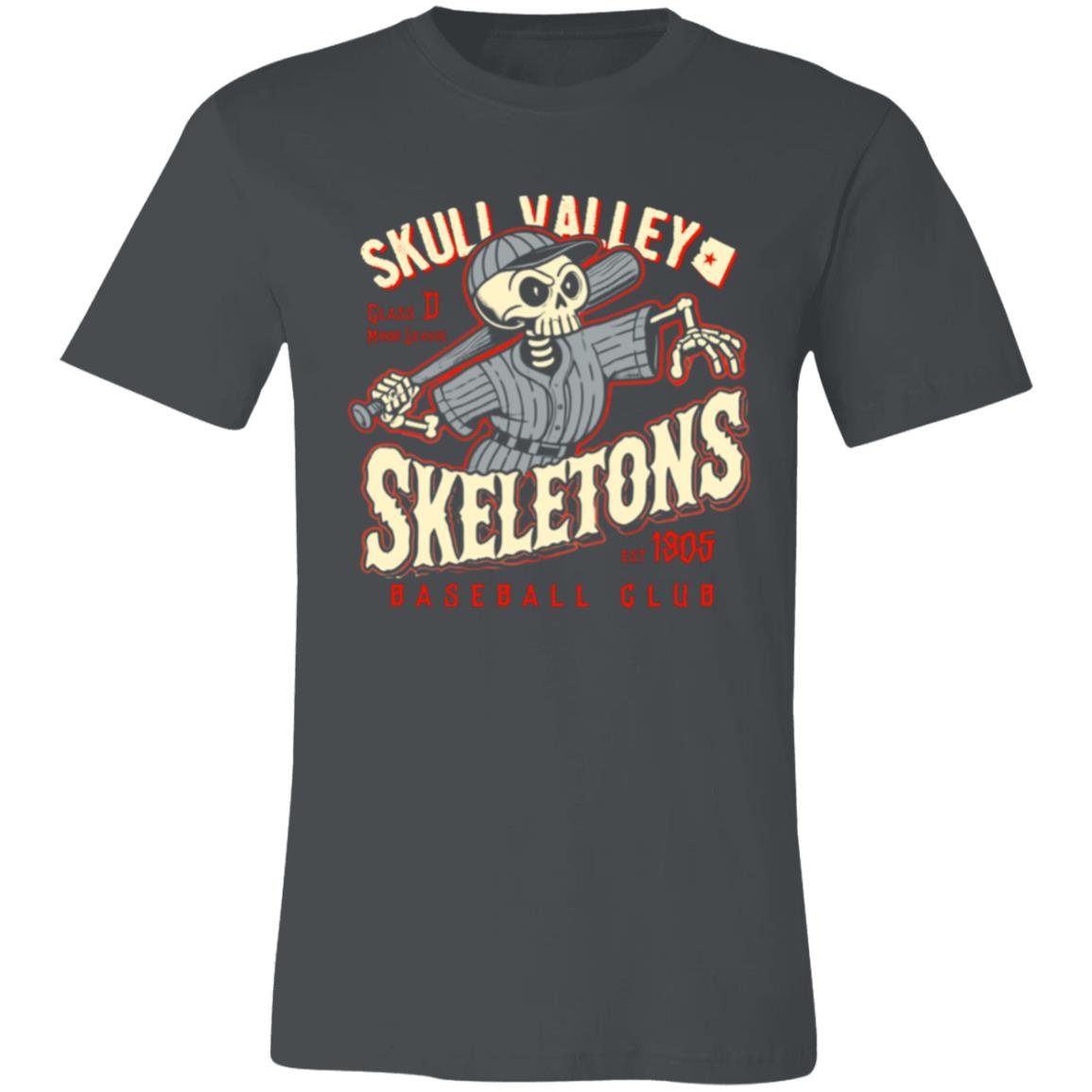 Skull Valley Skeletons Minor League Baseball Team T-Shirt