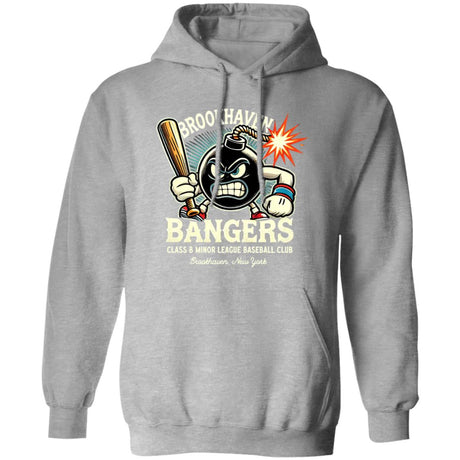 Brookhaven Bangers Minor League Baseball Team Pullover Hoodie