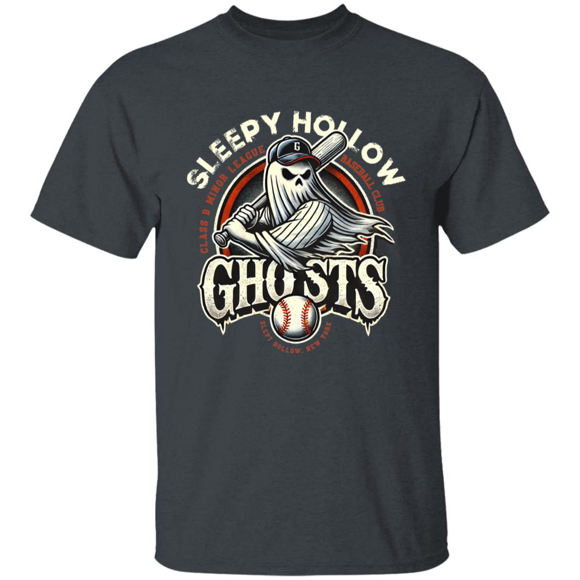 Sleep Hollow Ghosts Minor League Baseball Team Youth  Cotton T-Shirt