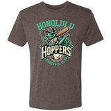 Honolulu Hoppers Minor League Baseball Team Triblend T-Shirt