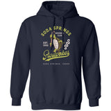 Soda Springs Slowpokes Retro Minor League Baseball Team-Unisex Premium Hoodie