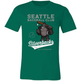 Seattle Silverbacks Retro Minor League Baseball Team T-Shirt