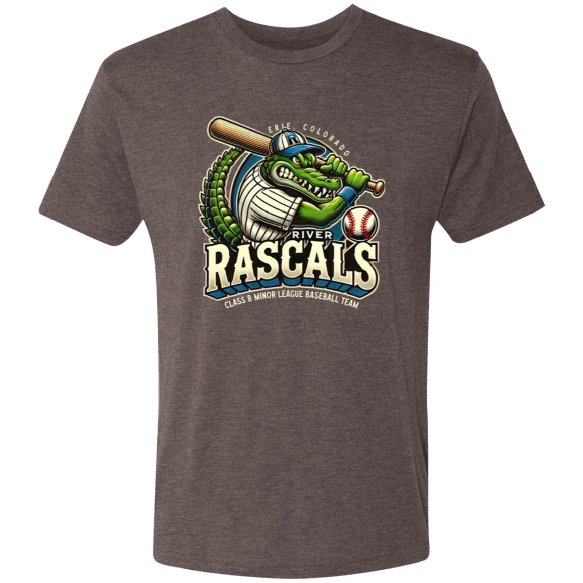 Erie River Rascals Minor League Baseball Team Triblend T-Shirt