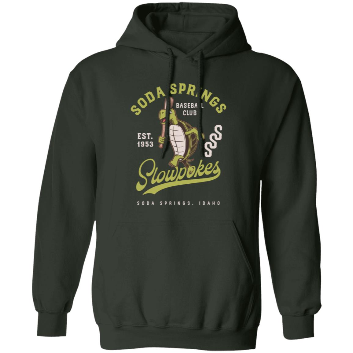 Soda Springs Slowpokes Retro Minor League Baseball Team-Unisex Premium Hoodie