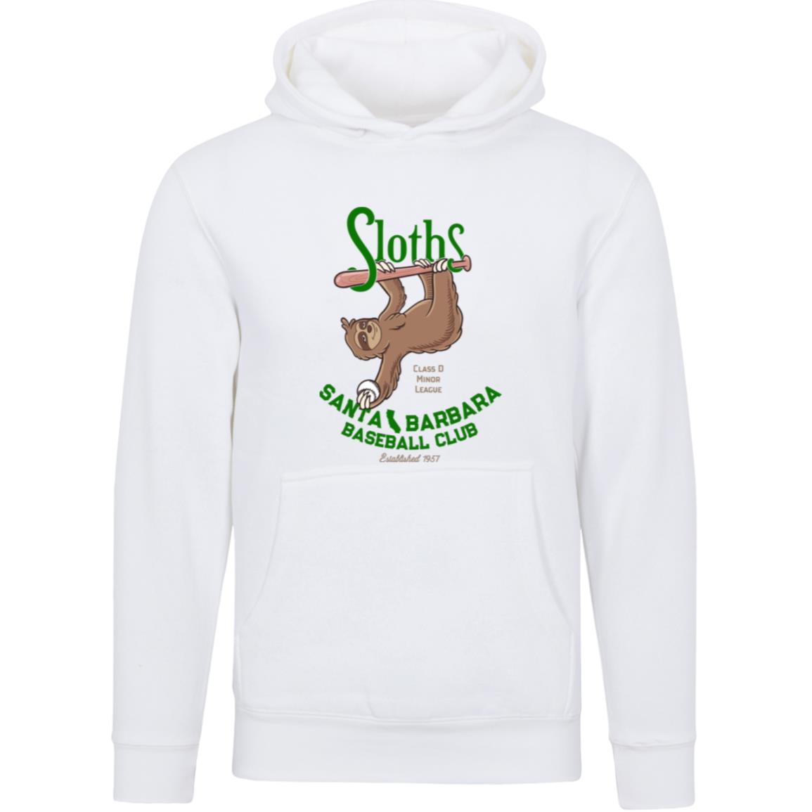 Santa Barbara Sloths Baseball Team Unisex Luxury Hoodie