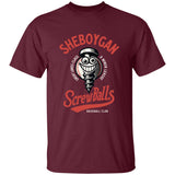 Sheboygan Screwballs Baseball Team Youth  Cotton T-Shirt