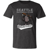 Seattle Silverbacks Retro Minor League Baseball Team T-Shirt