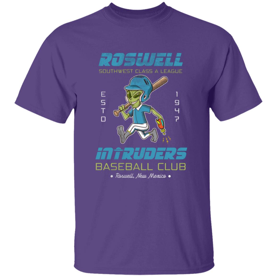 Roswell Intruders Baseball Team Youth Cotton T-Shirt