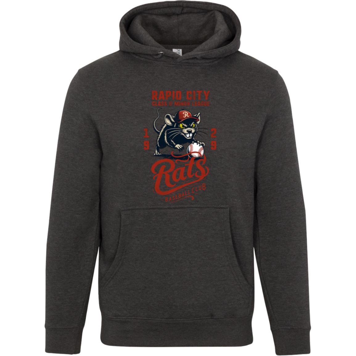 Rapid City Rats Retro Minor League Baseball Team-Unisex Luxury Hoodie