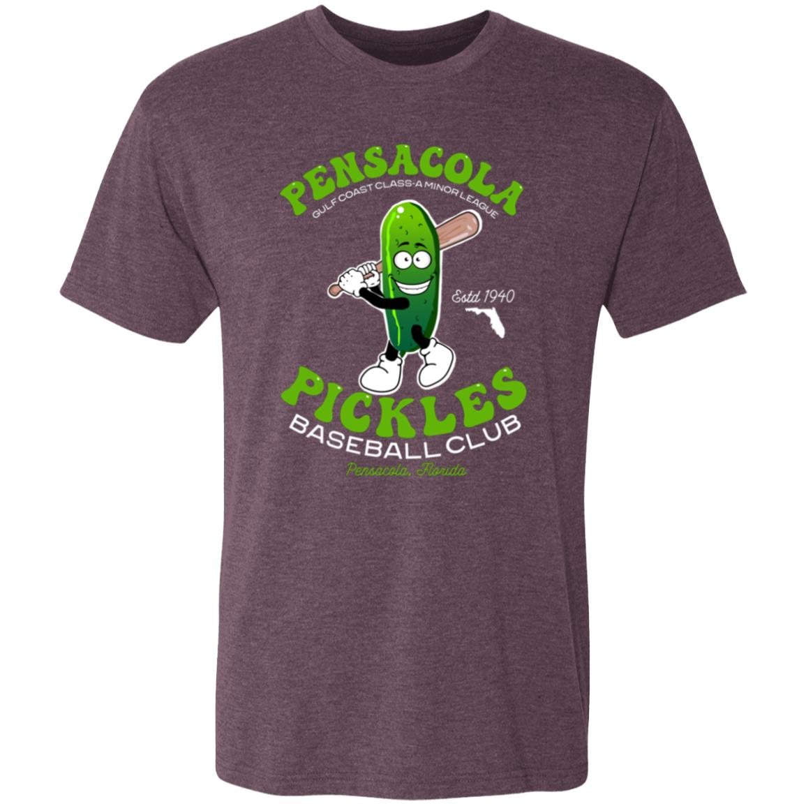 Pensacola Pickles Minor League Baseball Team Triblend T-Shirt