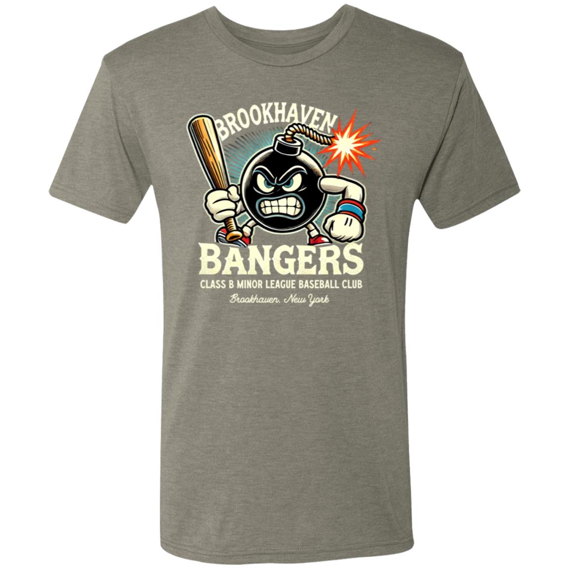 Brookhaven Bangers Minor League Baseball Team Triblend T-Shirt