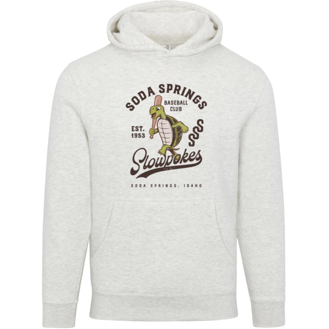 Soda Springs Slowpokes Retro Minor League Baseball Team-Unisex Luxury Hoodie