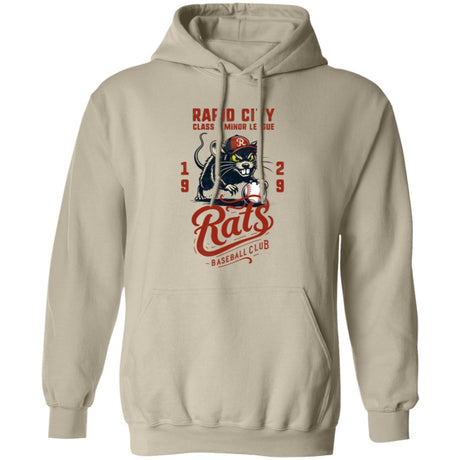 Rapid City Rats Baseball Team Pullover Hoodie