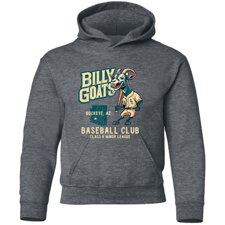 Buckeye Billy Goats Retro Minor League Baseball Team-Youth Pullover Hoodie