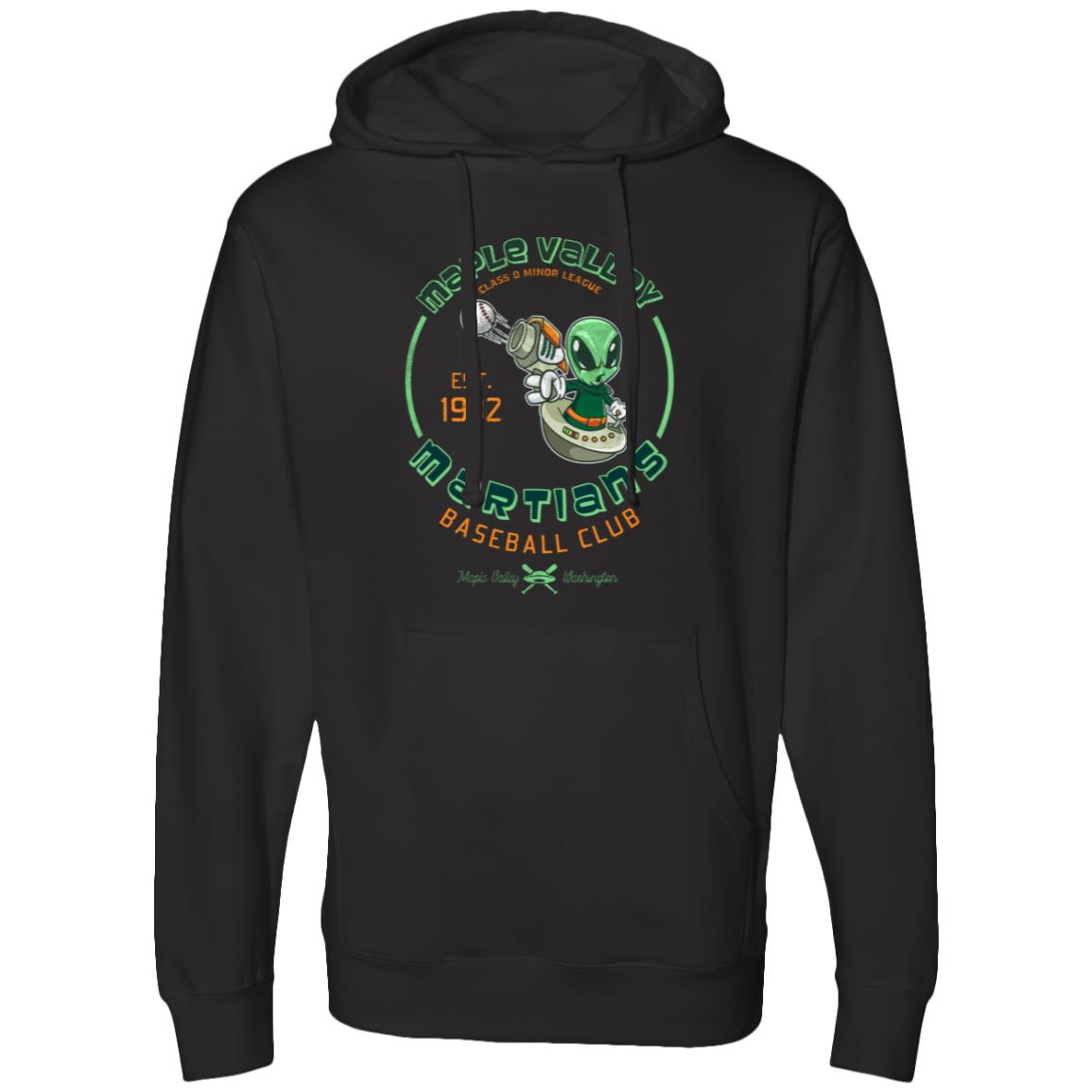 Maple Valley Martians Retro Minor League Baseball Team-Unisex Hoodie