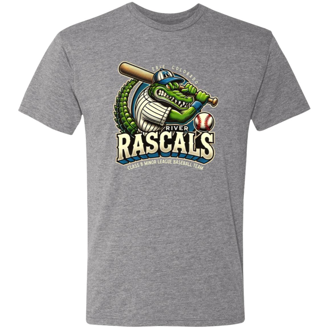 Erie River Rascals Minor League Baseball Team Triblend T-Shirt