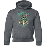 Honolulu Hoppers Minor League Baseball Team Youth Pullover Hoodie