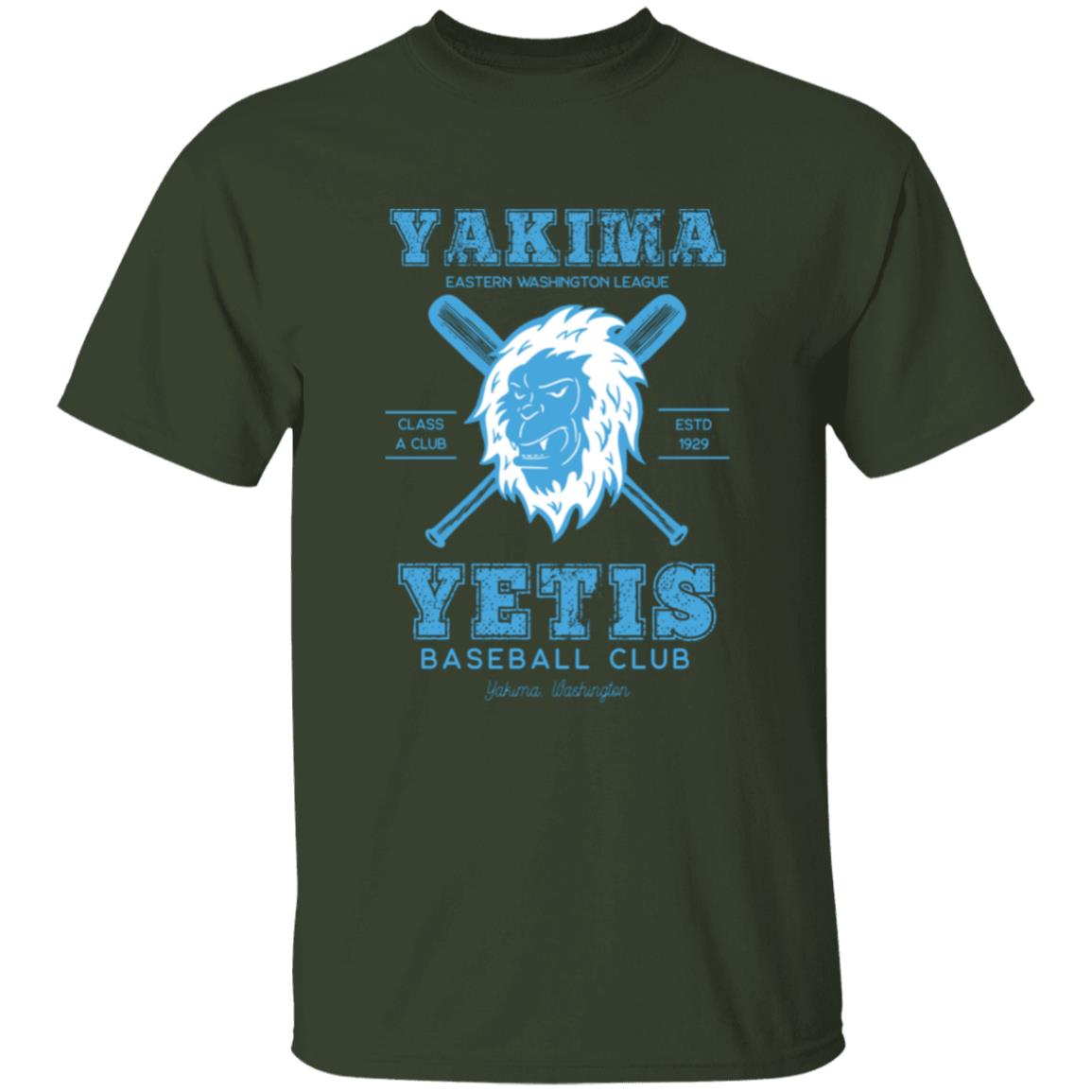 Yakima Yetis Baseball Team Youth Cotton T-Shirt