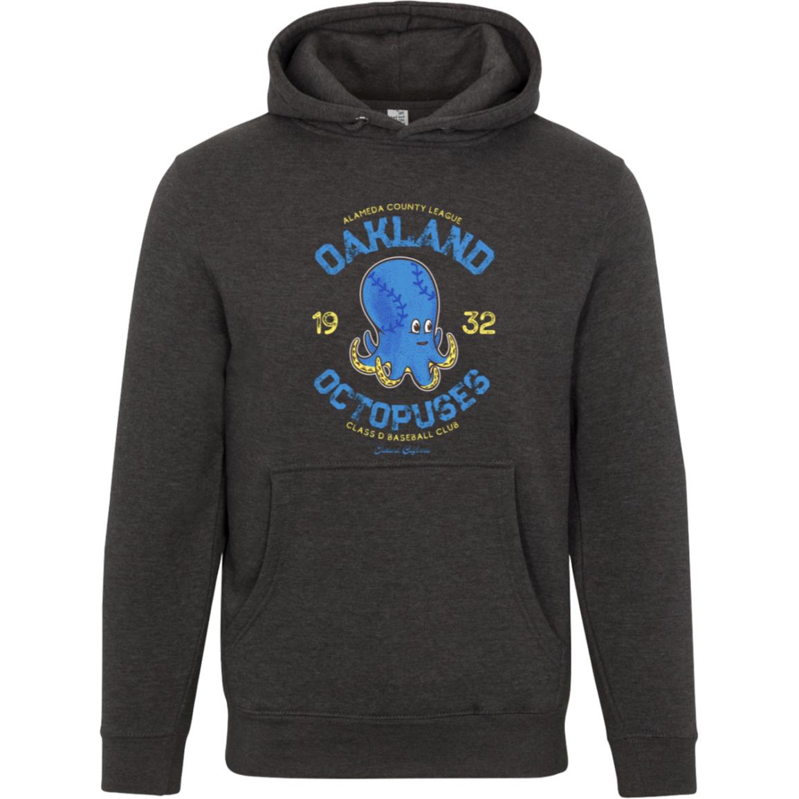 Oceanside Octopuses Retro Minor League Baseball Team Unisex Luxury Hoodie