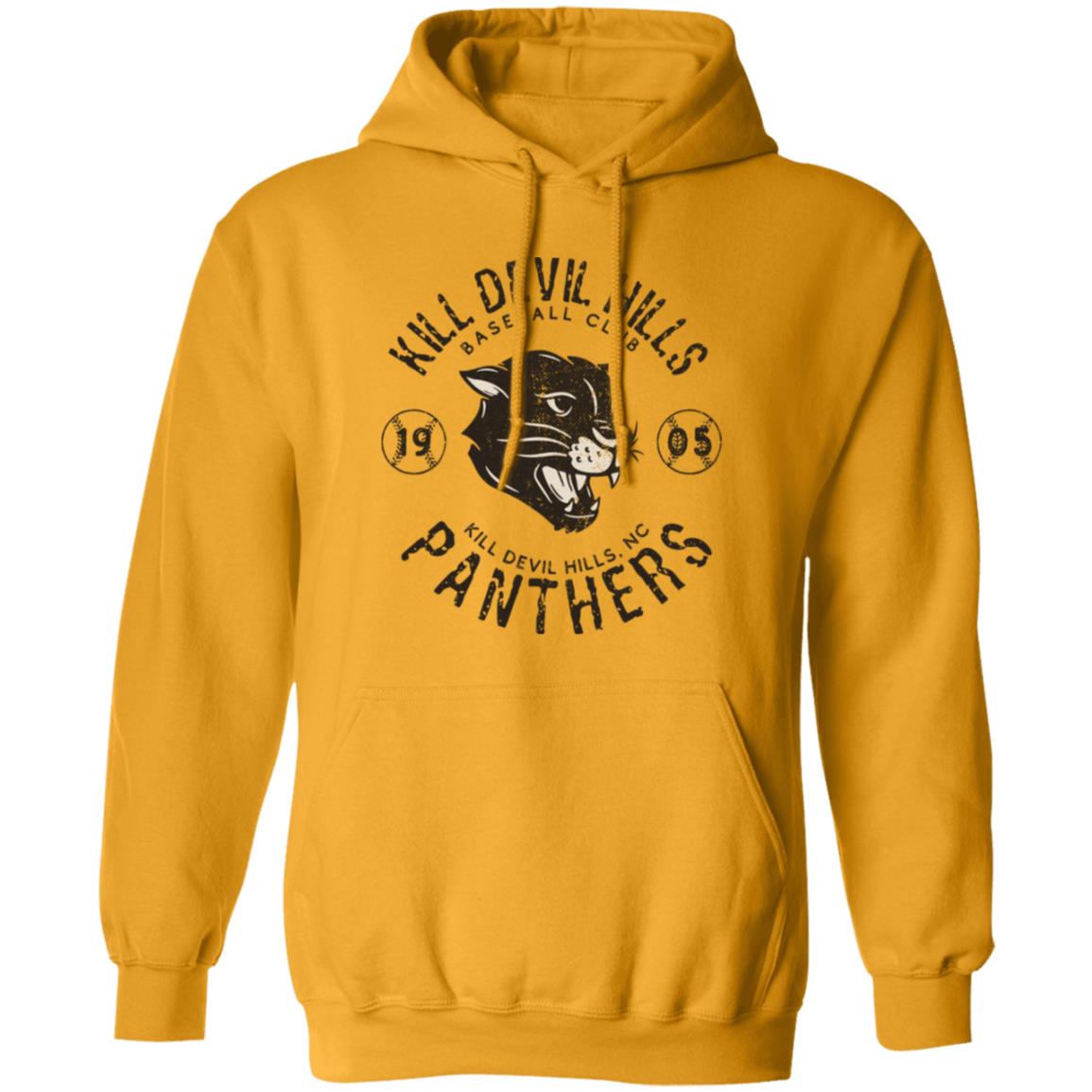 Kill Devil Hills Panthers Retro Minor League Baseball Team-Unisex Premium Hoodie