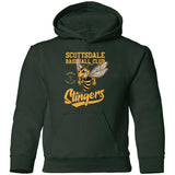 Scottsdale Stingers Minor League Baseball Team Youth Pullover Hoodie