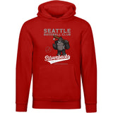 Seattle Silverbacks Retro Minor League Baseball Team Unisex Luxury Hoodie