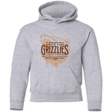 White Fish Grizzlies Retro Minor League Baseball Team-Youth Pullover Hoodie