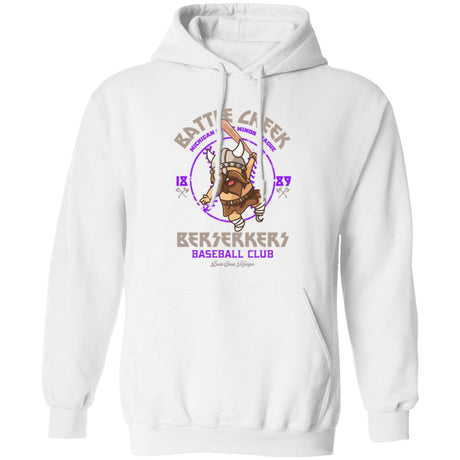 Battle Creek Berserkers Retro Minor League Baseball Team-Unisex Premium Hoodie