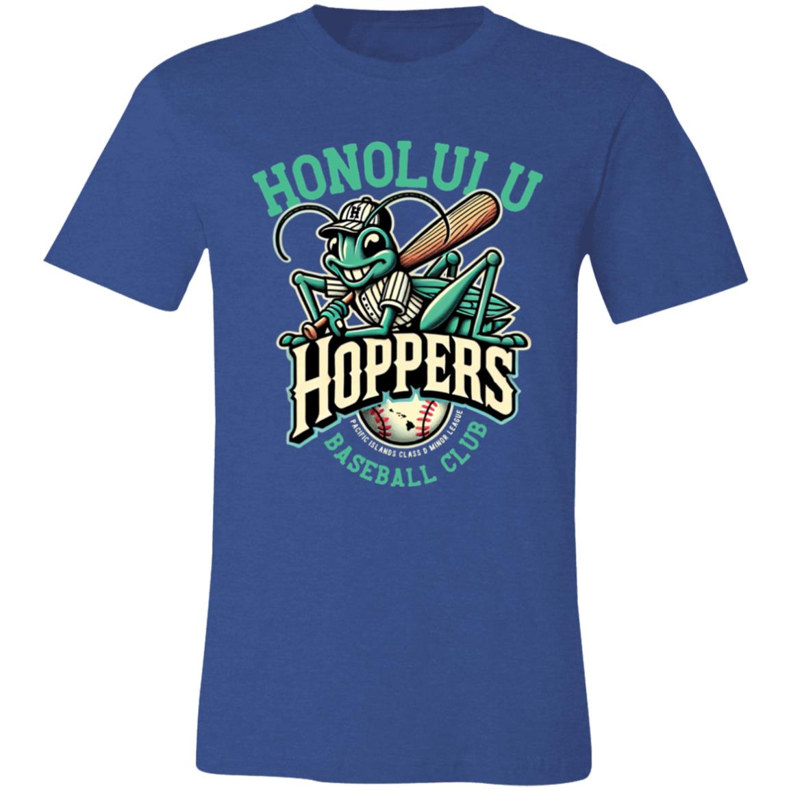 Honolulu Hoppers Minor League Baseball Team T-Shirt