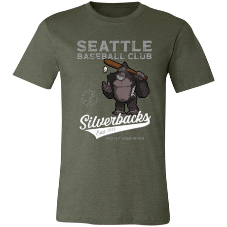 Seattle Silverbacks Retro Minor League Baseball Team T-Shirt