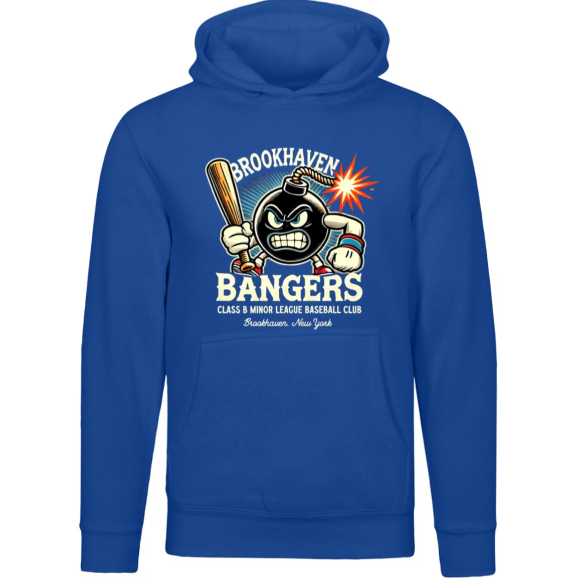 Brookhaven Bangers Minor League Baseball Team Unisex Luxury Hoodie