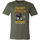 Swamp Donkeys Retro Baseball Team T-Shirt