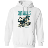 Corvallis Carnivores Retro Minor League Baseball Team-Unisex Premium Hoodie